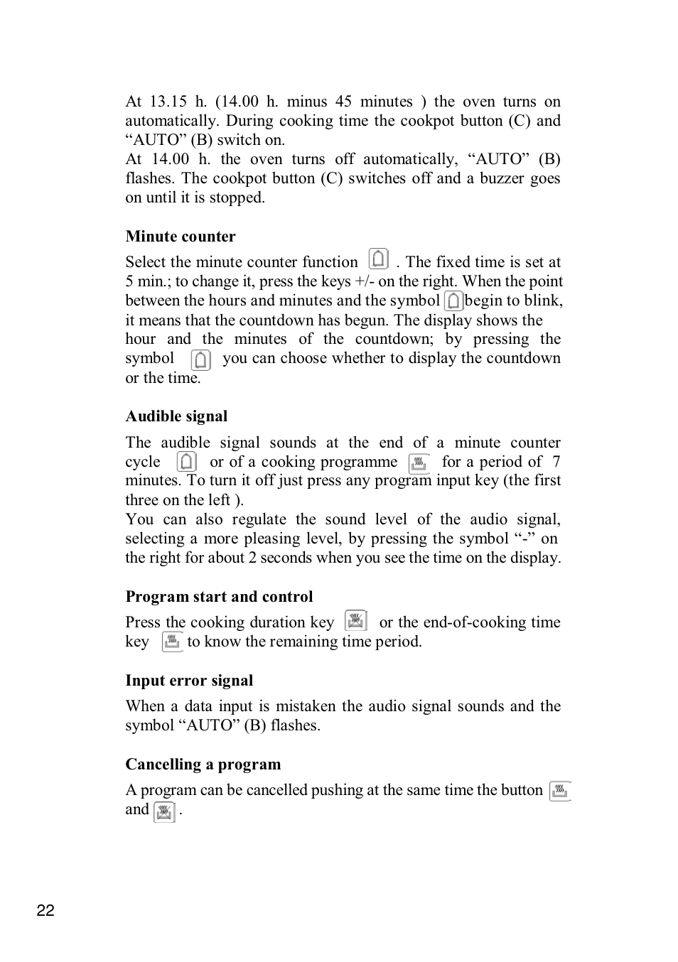 Foster Built-in-oven 7120 043 User Manual | Page 23 / 39