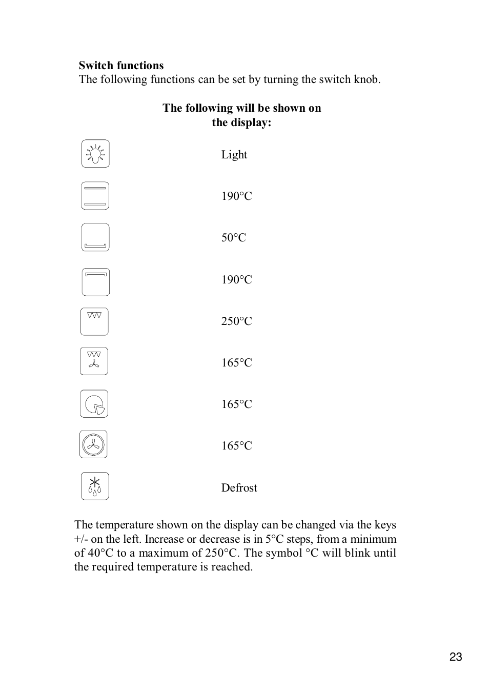 Foster Built-in-oven 7120 043 User Manual | Page 24 / 39