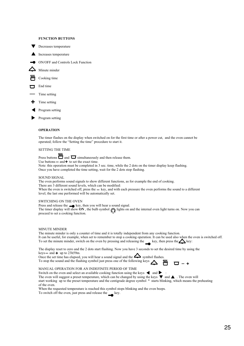 Foster Built-in-oven 7120 043 User Manual | Page 26 / 39