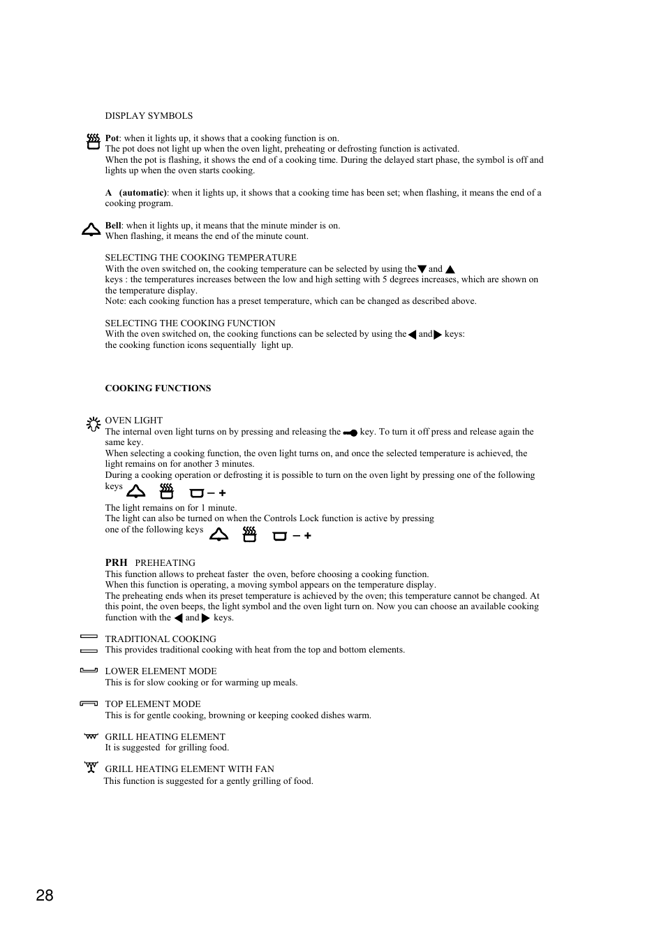 Foster Built-in-oven 7120 043 User Manual | Page 29 / 39