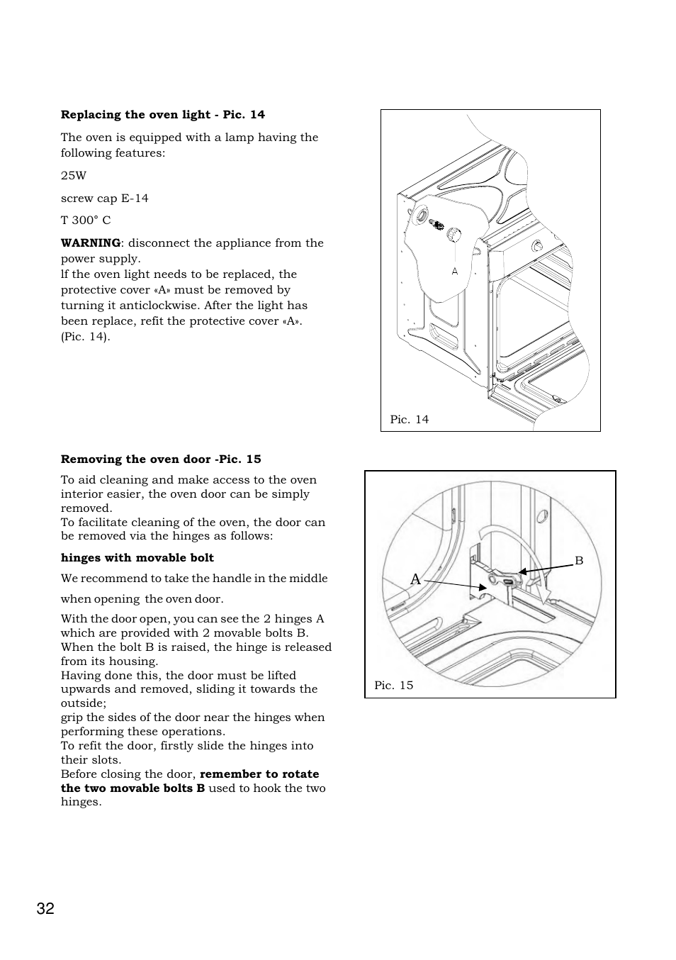 Foster Built-in-oven 7120 043 User Manual | Page 33 / 39