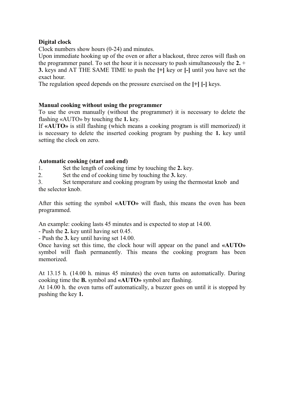 Foster Built-In Oven 7123040 User Manual | Page 14 / 18