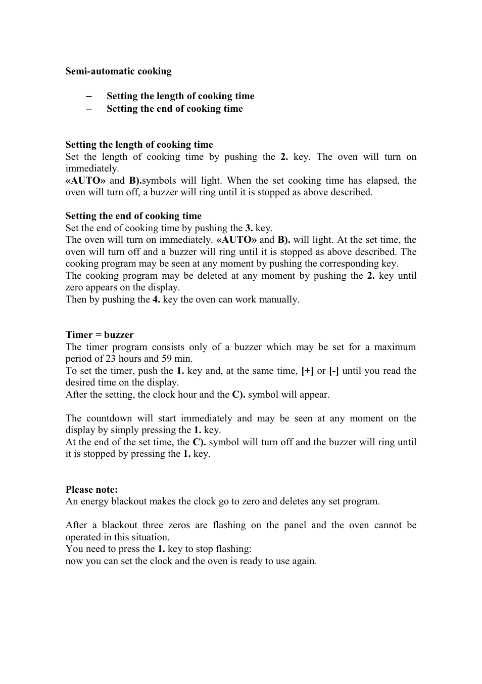 Foster Built-In Oven 7123040 User Manual | Page 15 / 18