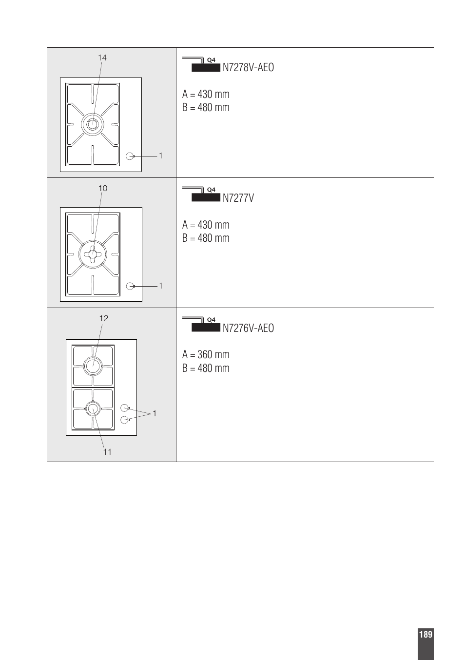 Foster Gas Cooker Hobs 9606801 User Manual | Page 23 / 35