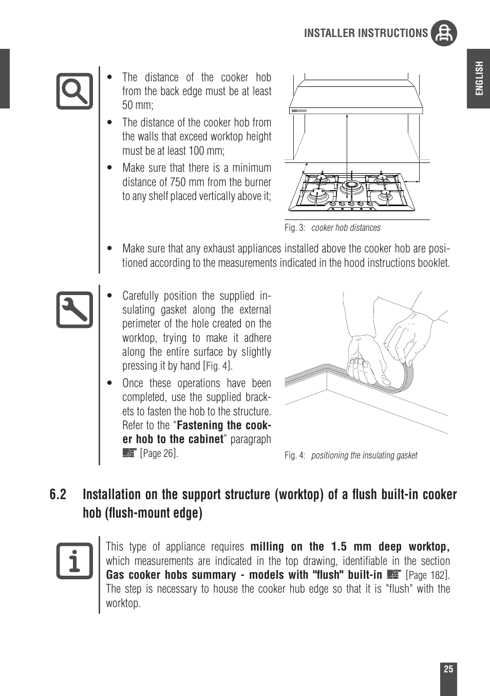 Foster Gas Cooker Hobs 9606801 User Manual | Page 7 / 35