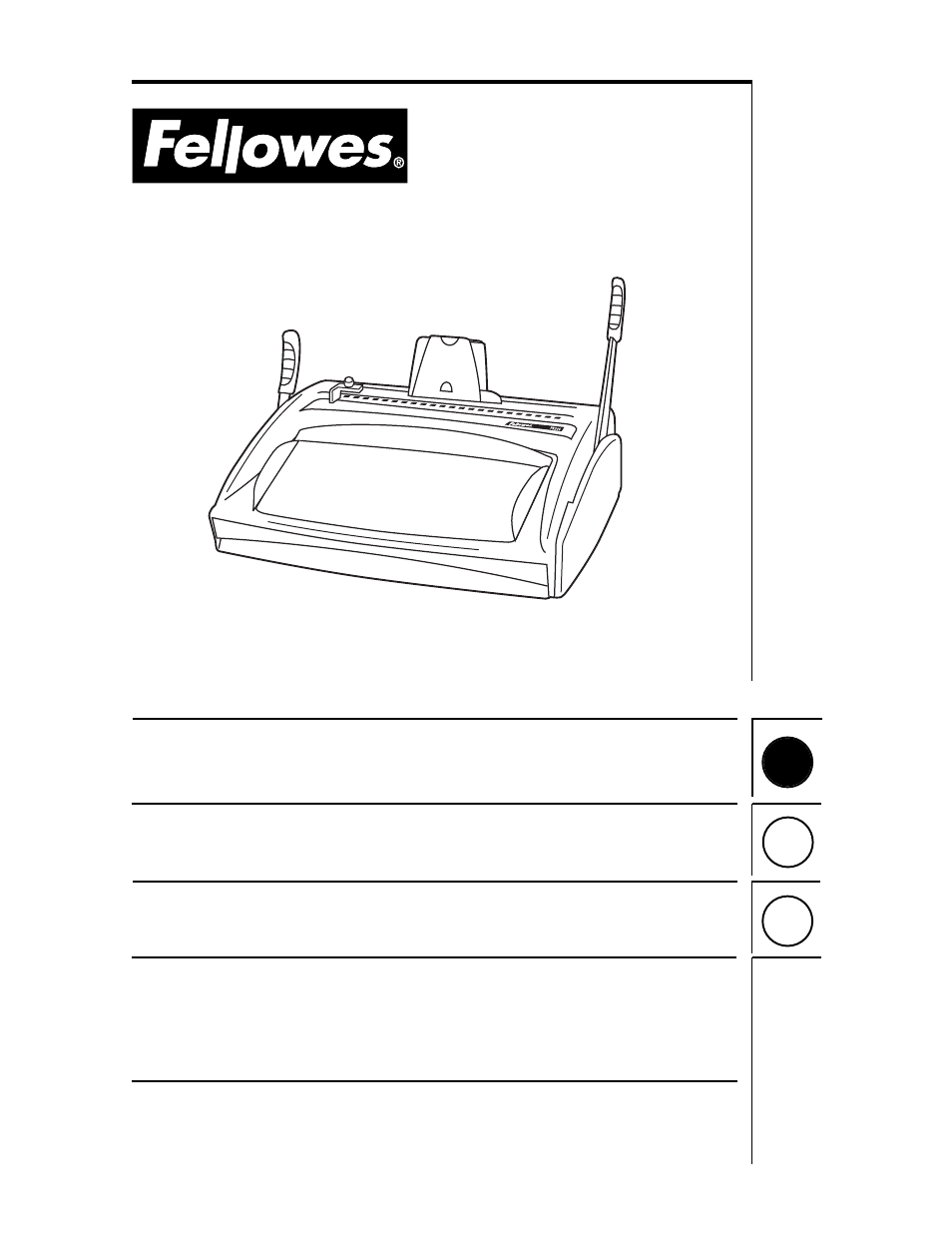 FELLOWES PC 200 User Manual | 4 pages