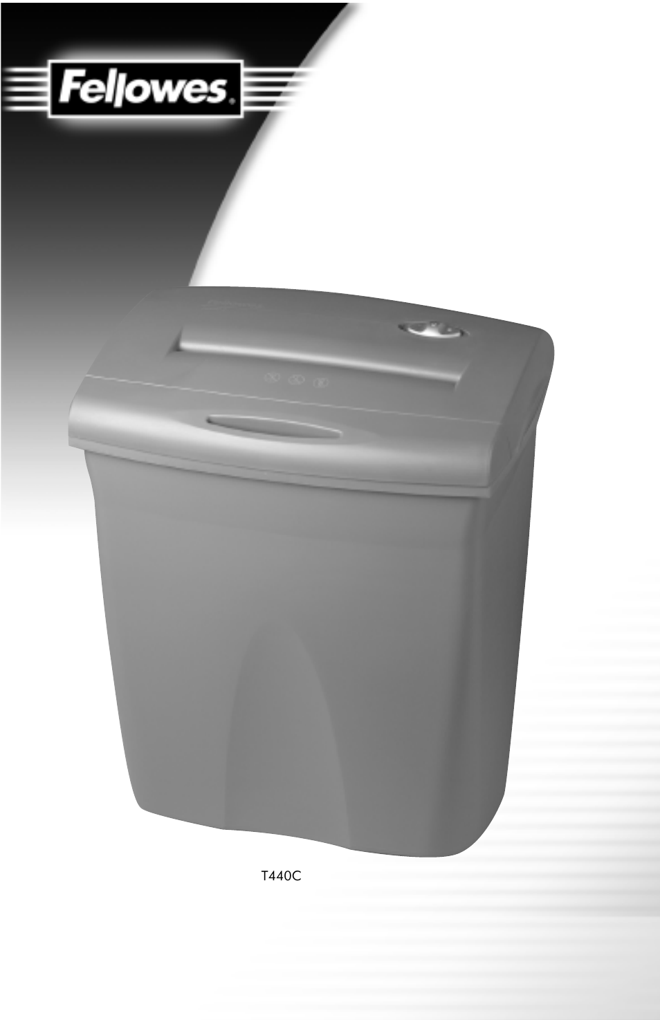 FELLOWES T440C User Manual | 8 pages
