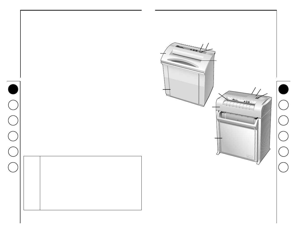 FELLOWES PS75 User Manual | Page 3 / 6