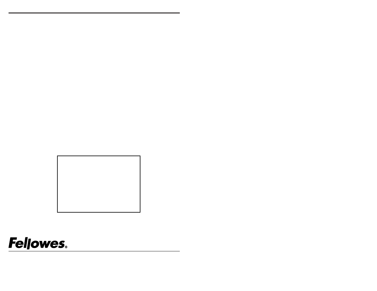 Contact for service | FELLOWES PS75 User Manual | Page 6 / 6