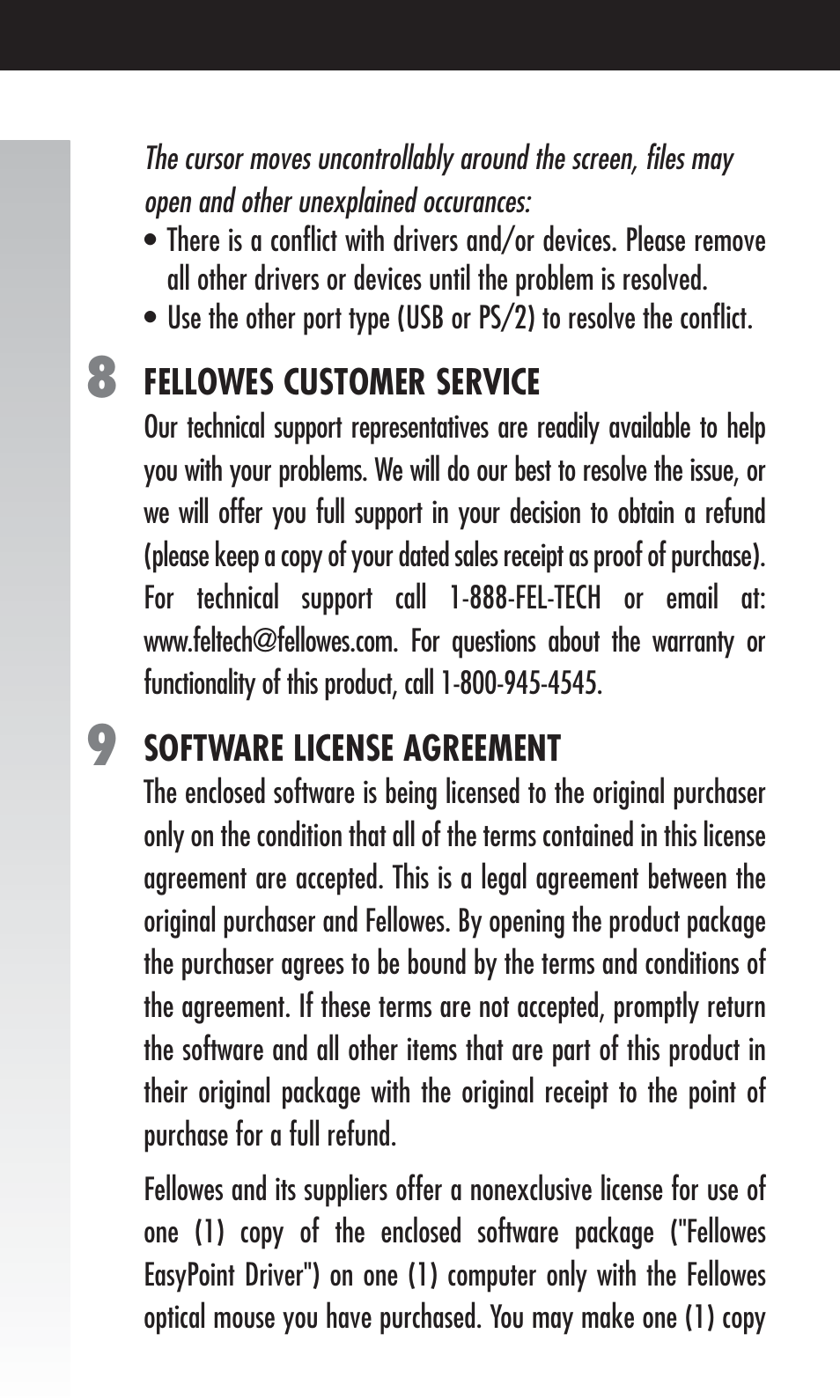 FELLOWES 854576 User Manual | Page 8 / 12