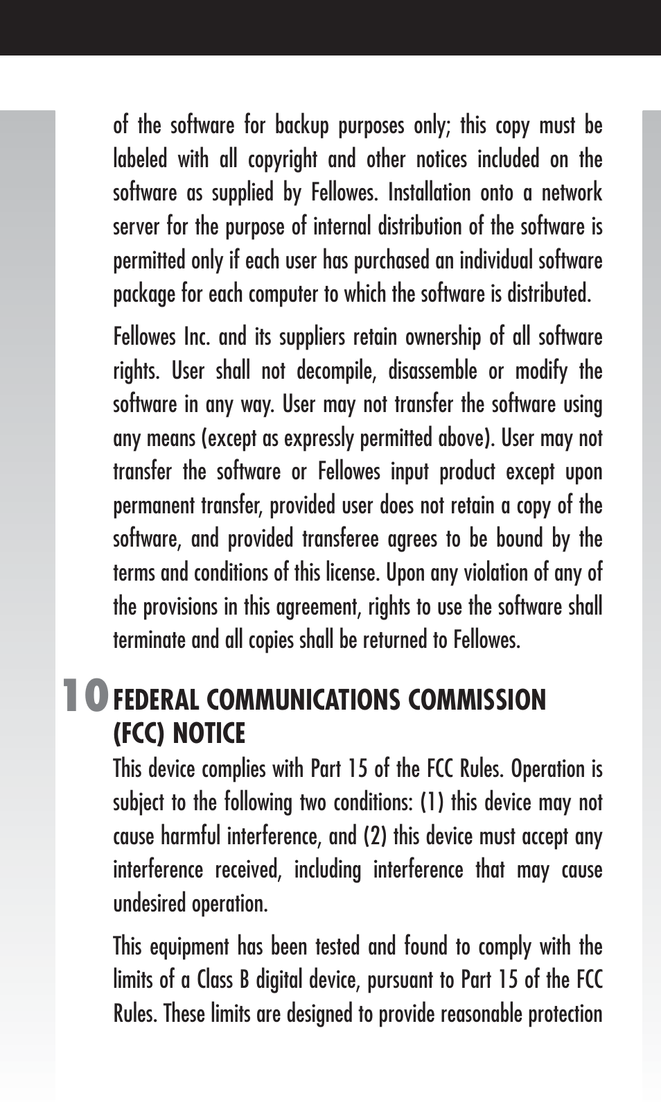 FELLOWES 854576 User Manual | Page 9 / 12