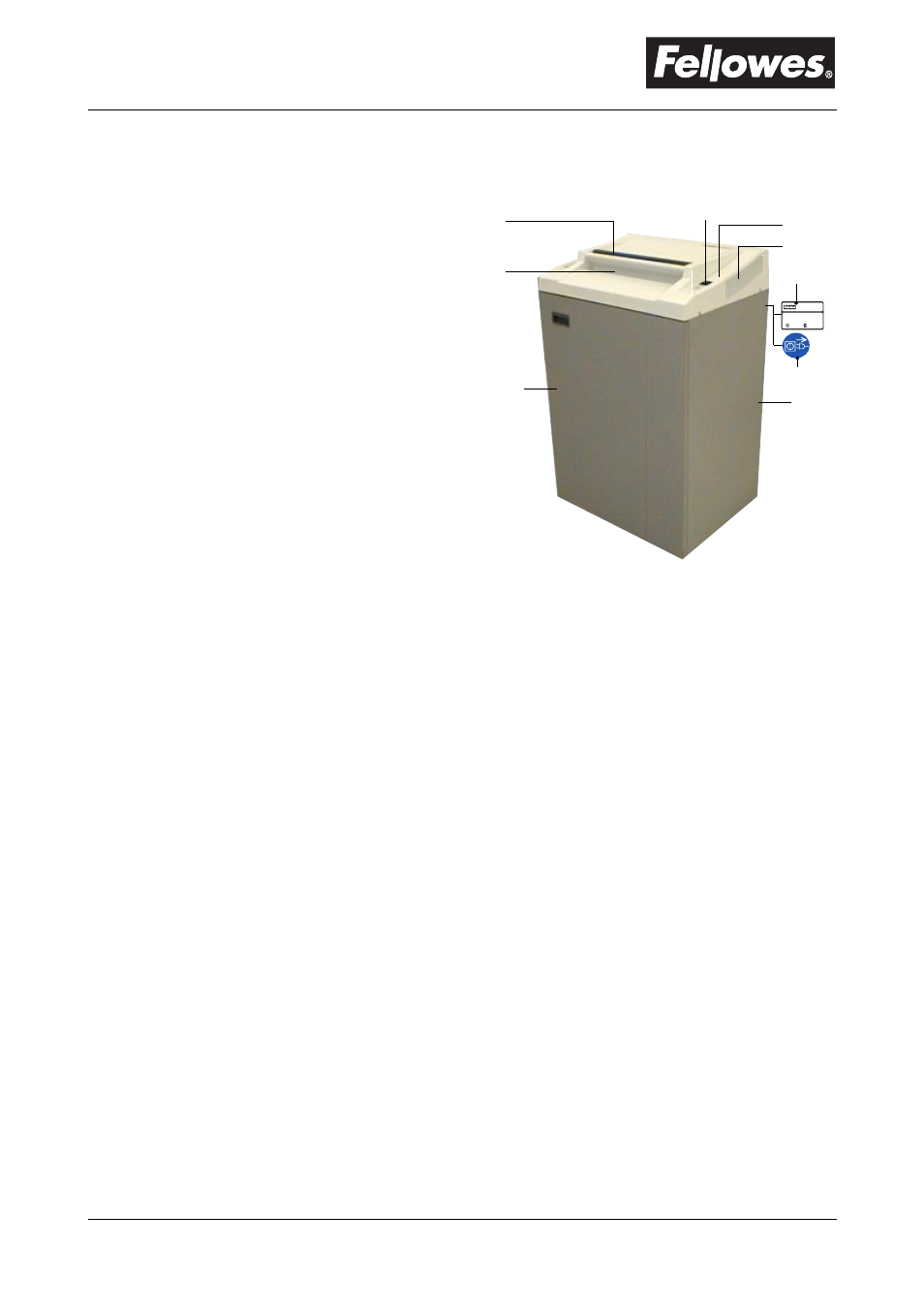 Important safety instructions, Parts identification | FELLOWES 480-2HS User Manual | Page 4 / 8