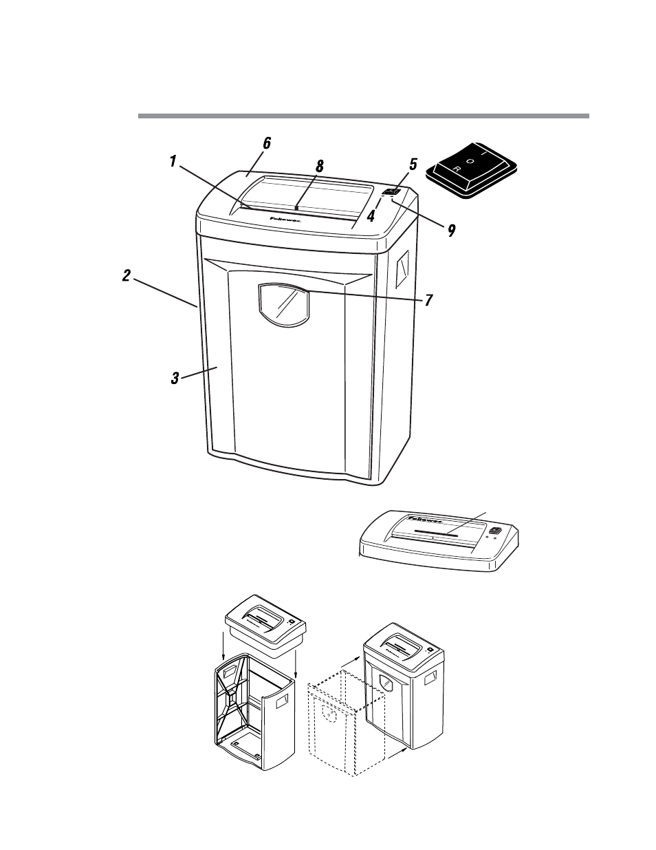 FELLOWES PS70-2 User Manual | Page 2 / 8