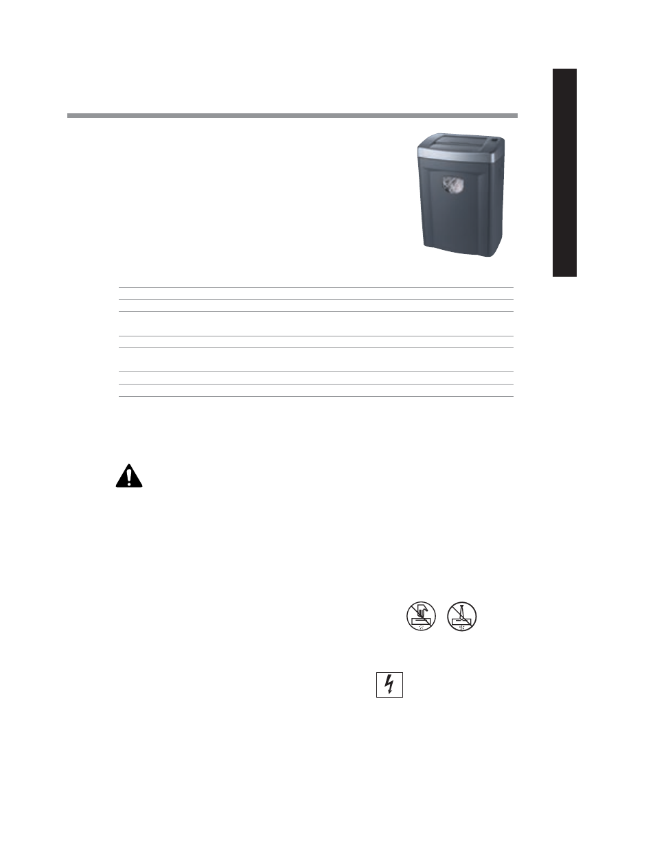 Product profile, Important safety instructions, English | Read all instructions before using | FELLOWES PS70-2 User Manual | Page 4 / 8
