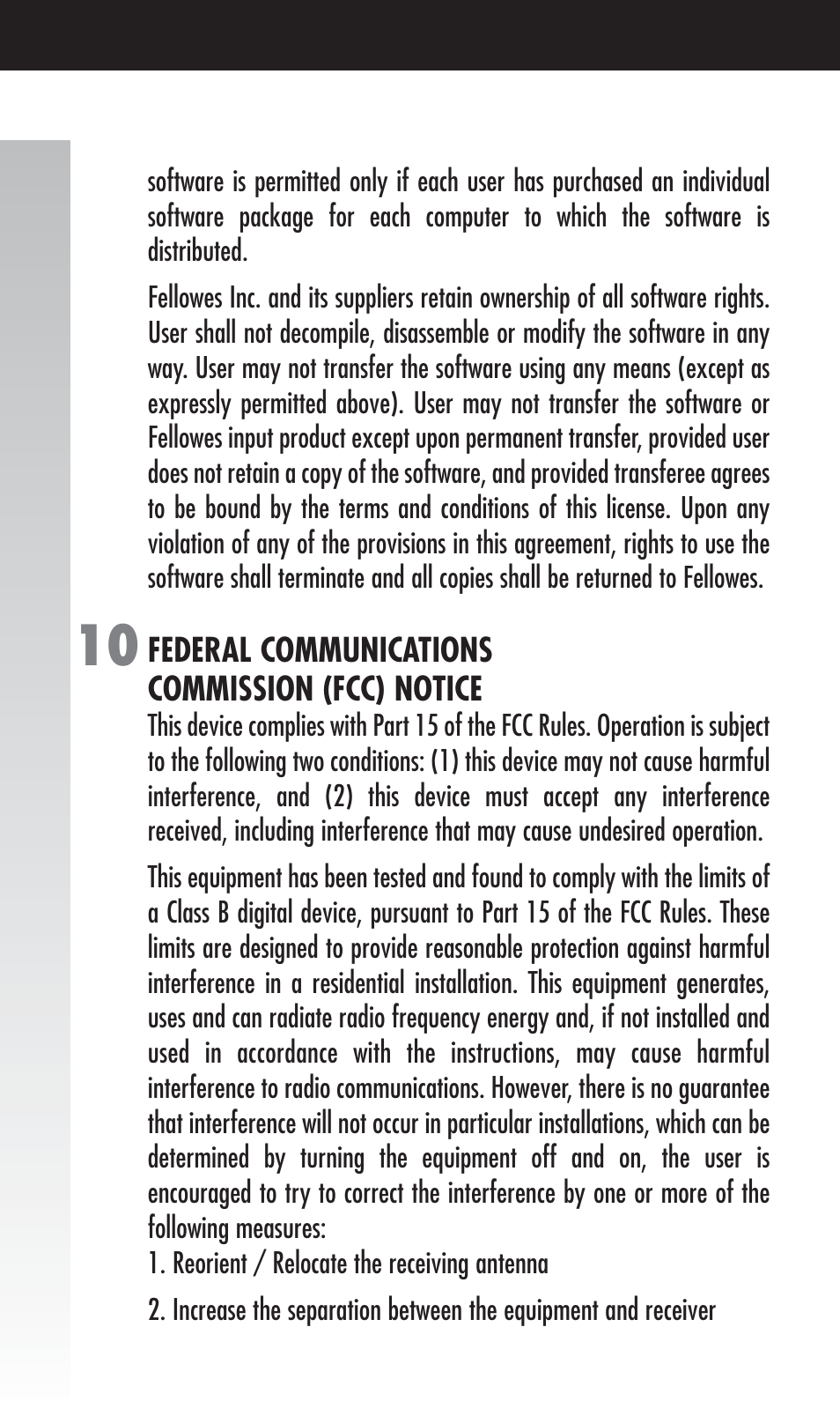 FELLOWES Cordless Mouse User Manual | Page 8 / 12
