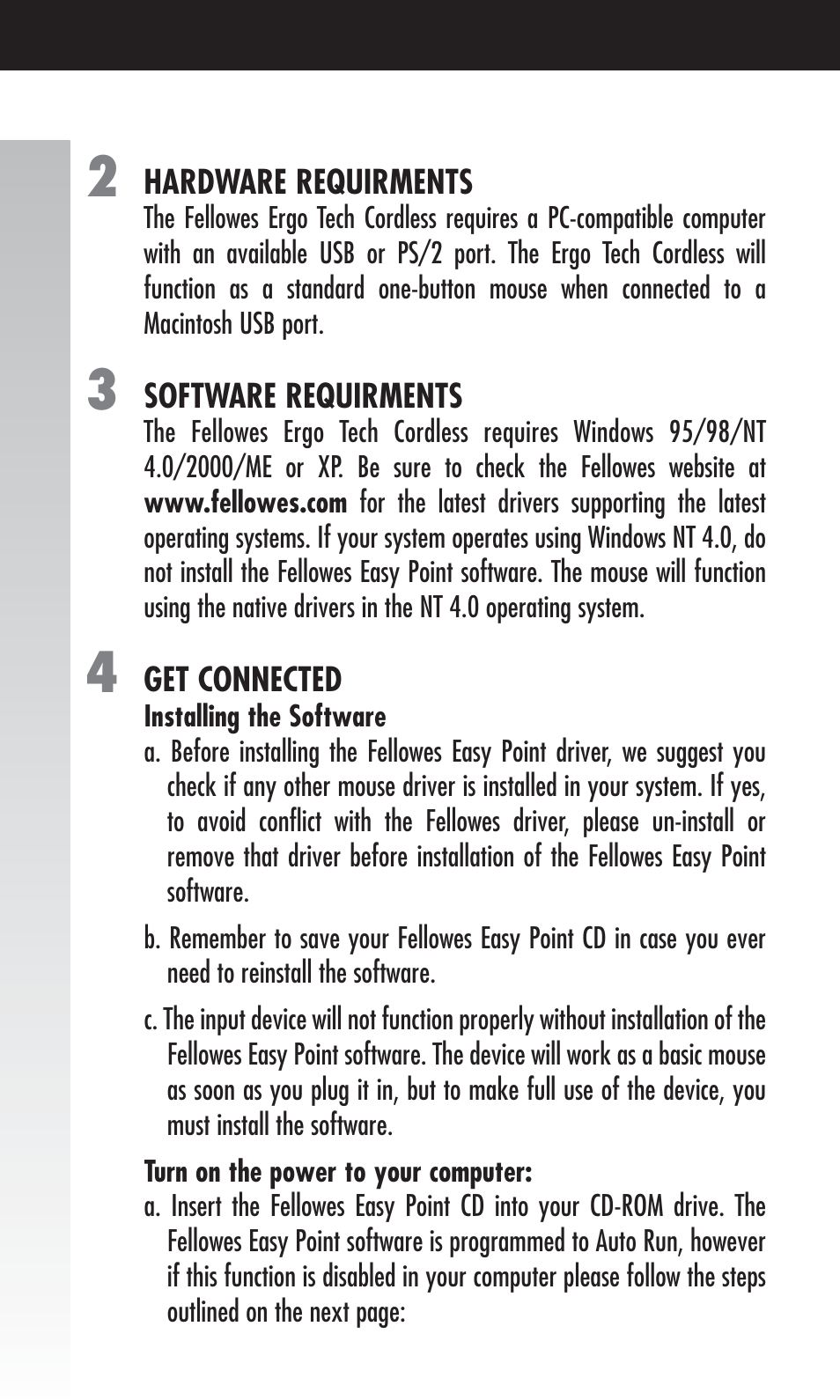 FELLOWES Cordless User Manual | Page 2 / 12