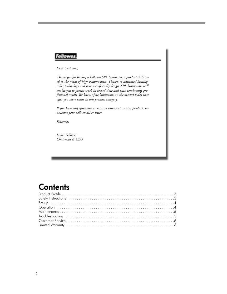 FELLOWES SPL 125 User Manual | Page 4 / 9