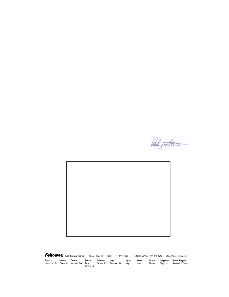 FELLOWES 120-2 User Manual | Page 9 / 9