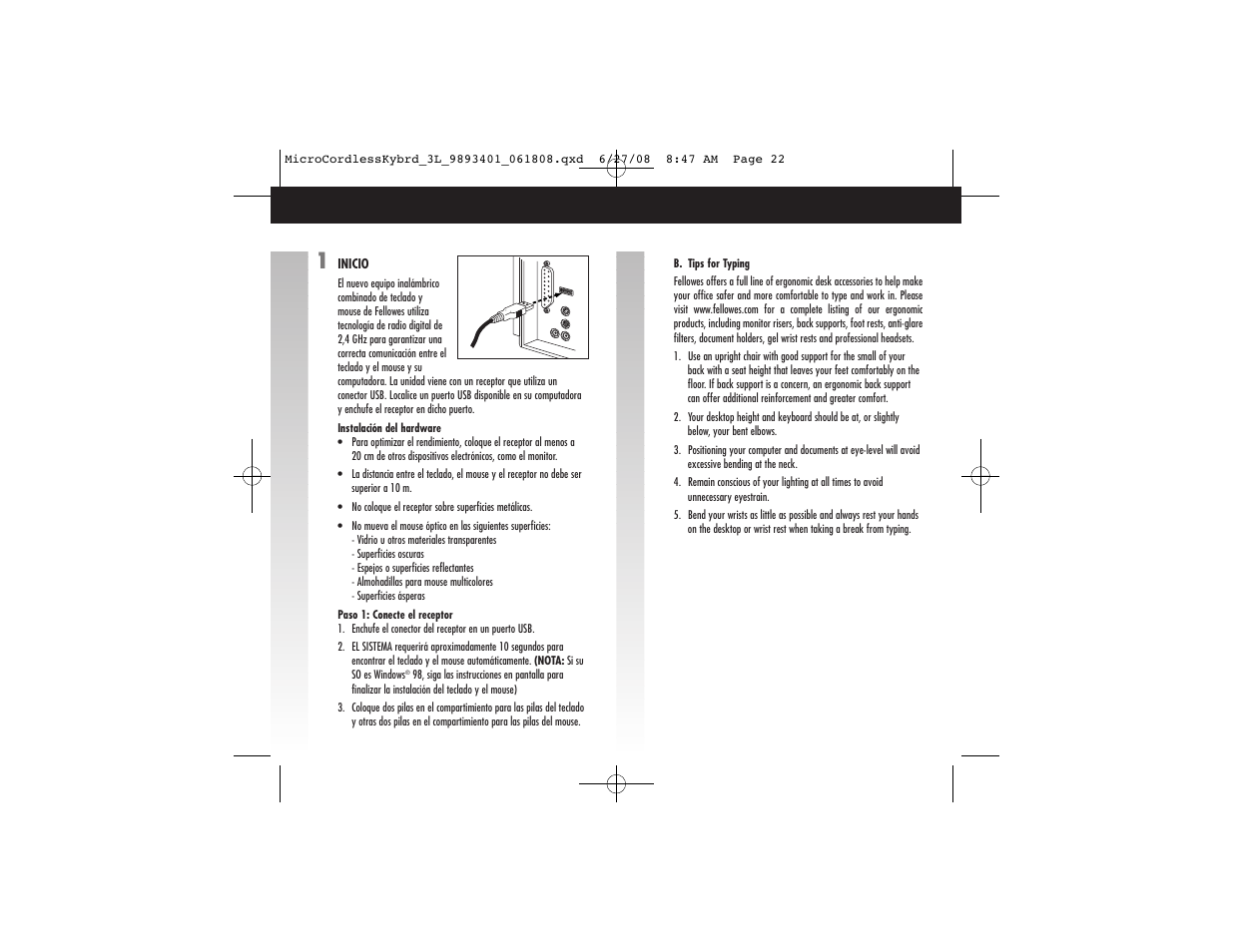 FELLOWES 9893401 User Manual | Page 11 / 16