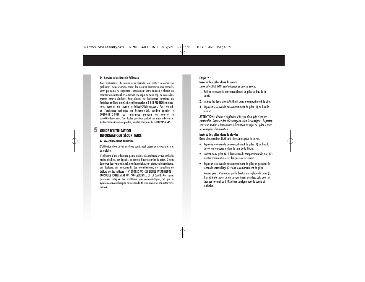 FELLOWES 9893401 User Manual | Page 13 / 16