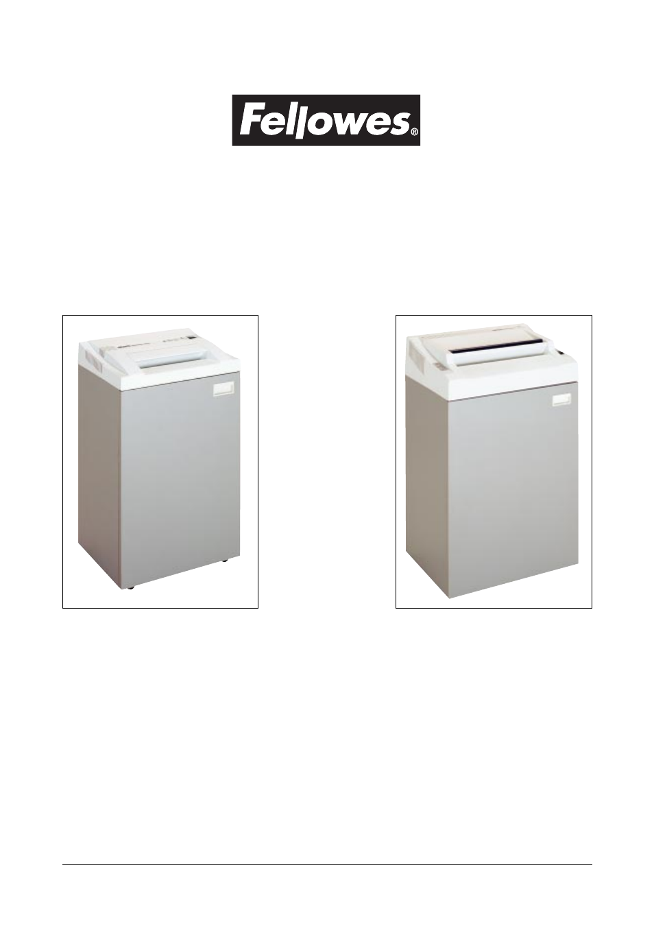 FELLOWES 320 User Manual | 8 pages
