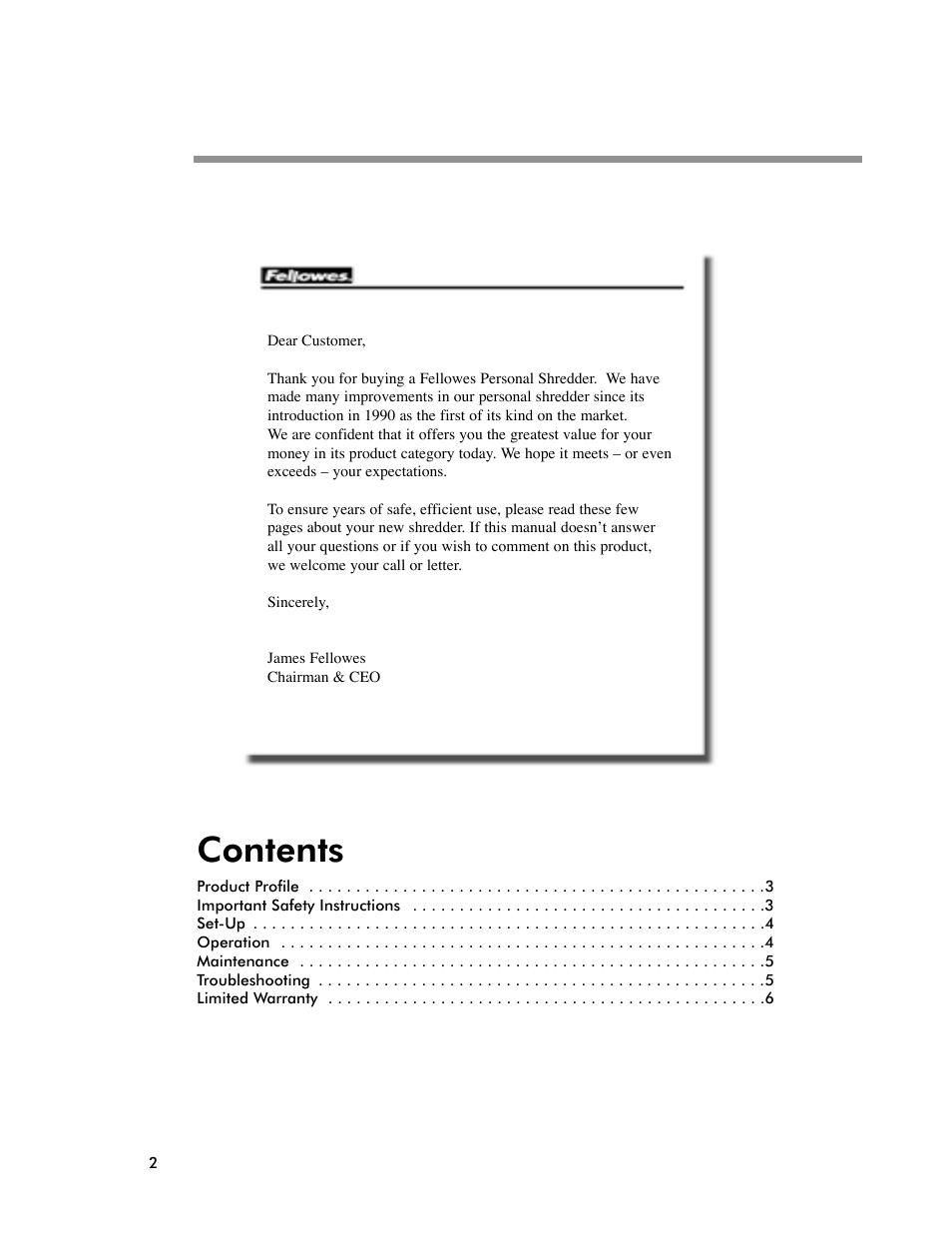 FELLOWES P70cm User Manual | Page 3 / 8