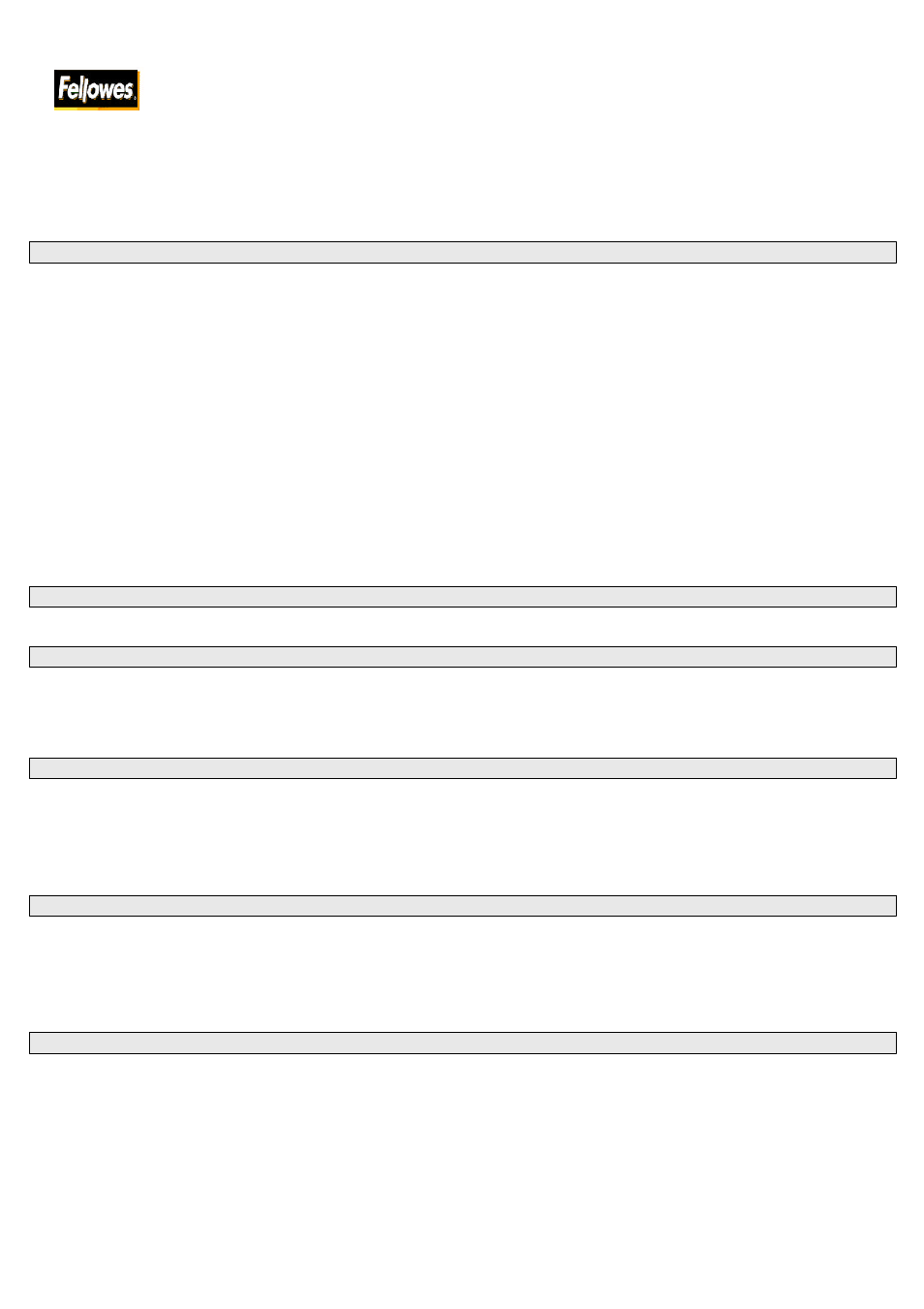 FELLOWES 99705 User Manual | 3 pages