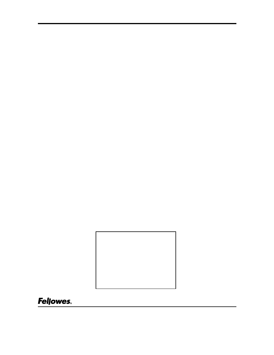 FELLOWES WB 100 User Manual | Page 4 / 4