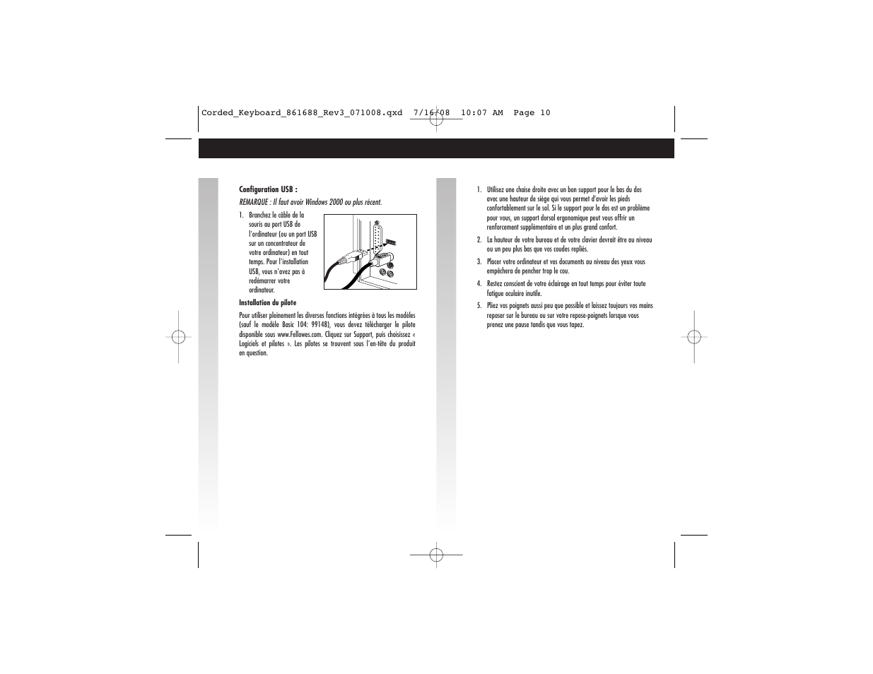 FELLOWES 861688 User Manual | Page 10 / 12