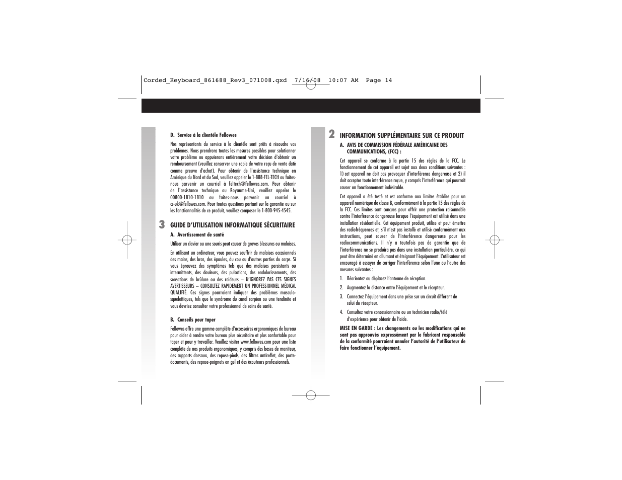 FELLOWES 861688 User Manual | Page 11 / 12
