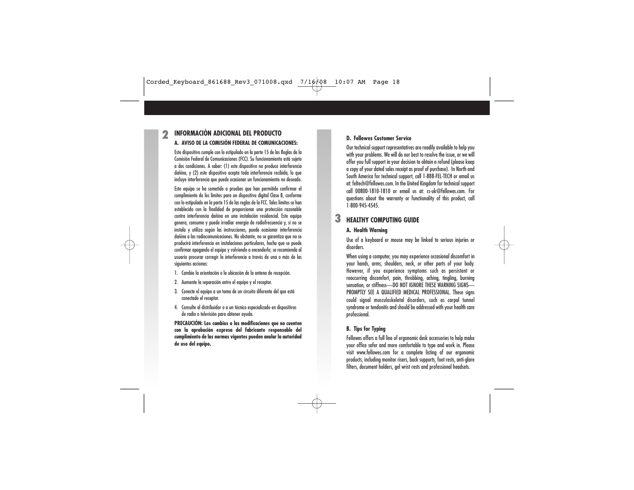 FELLOWES 861688 User Manual | Page 7 / 12