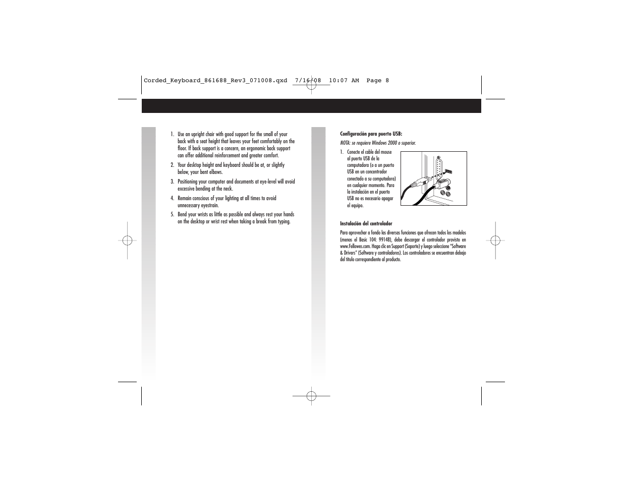 FELLOWES 861688 User Manual | Page 8 / 12