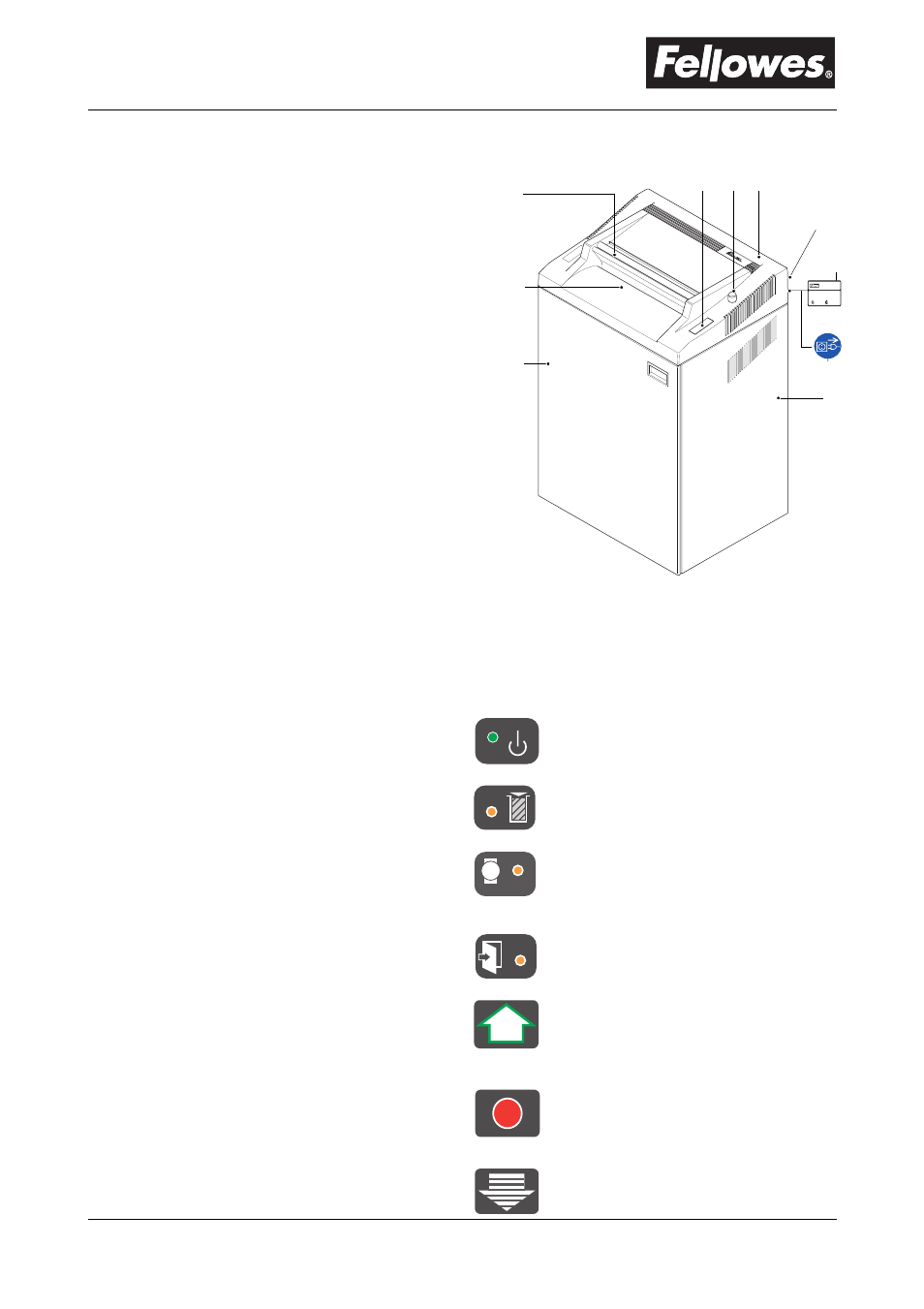 Important safety instructions, Parts identification | FELLOWES 520 User Manual | Page 4 / 8