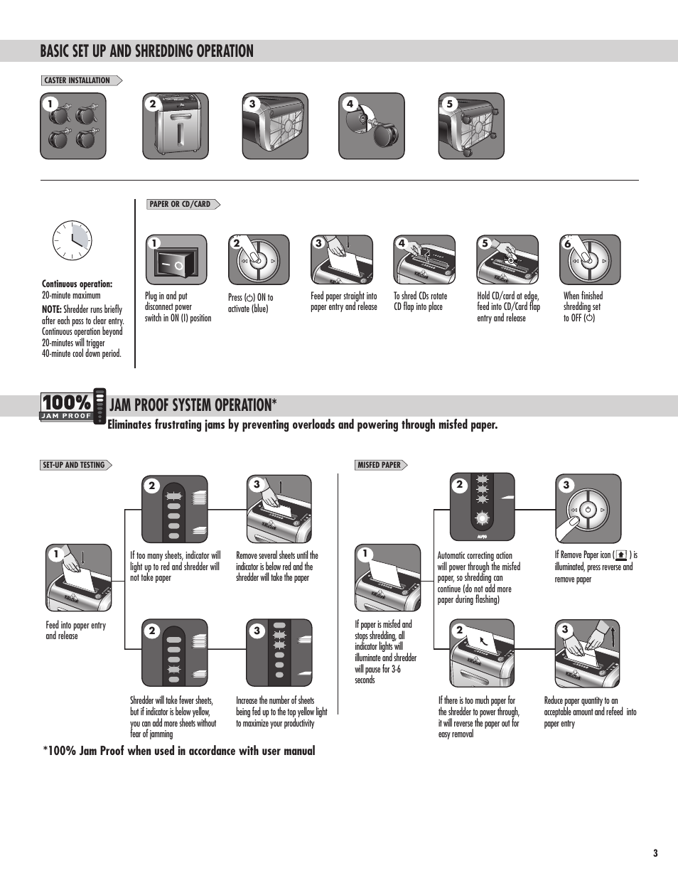 FELLOWES SB-83I User Manual | Page 4 / 8