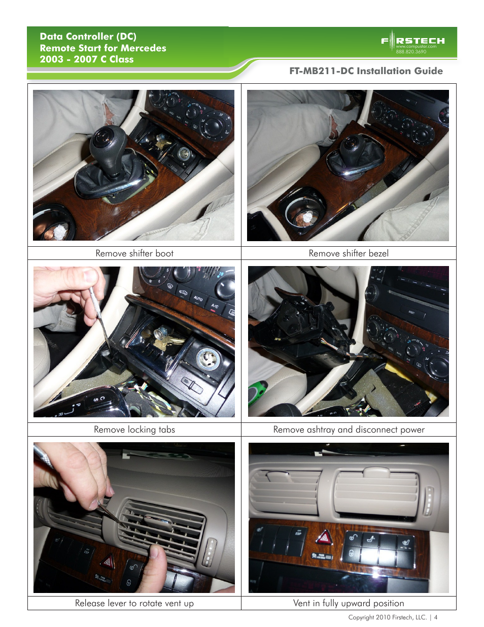 Firstech, LLC. FT-MB211-DC User Manual | Page 4 / 10