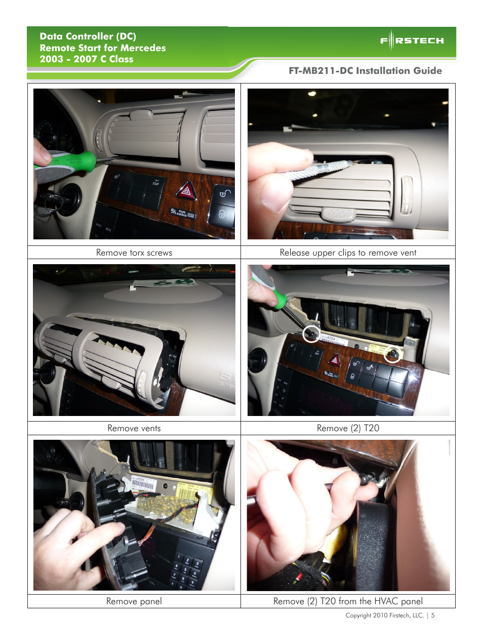 Firstech, LLC. FT-MB211-DC User Manual | Page 5 / 10
