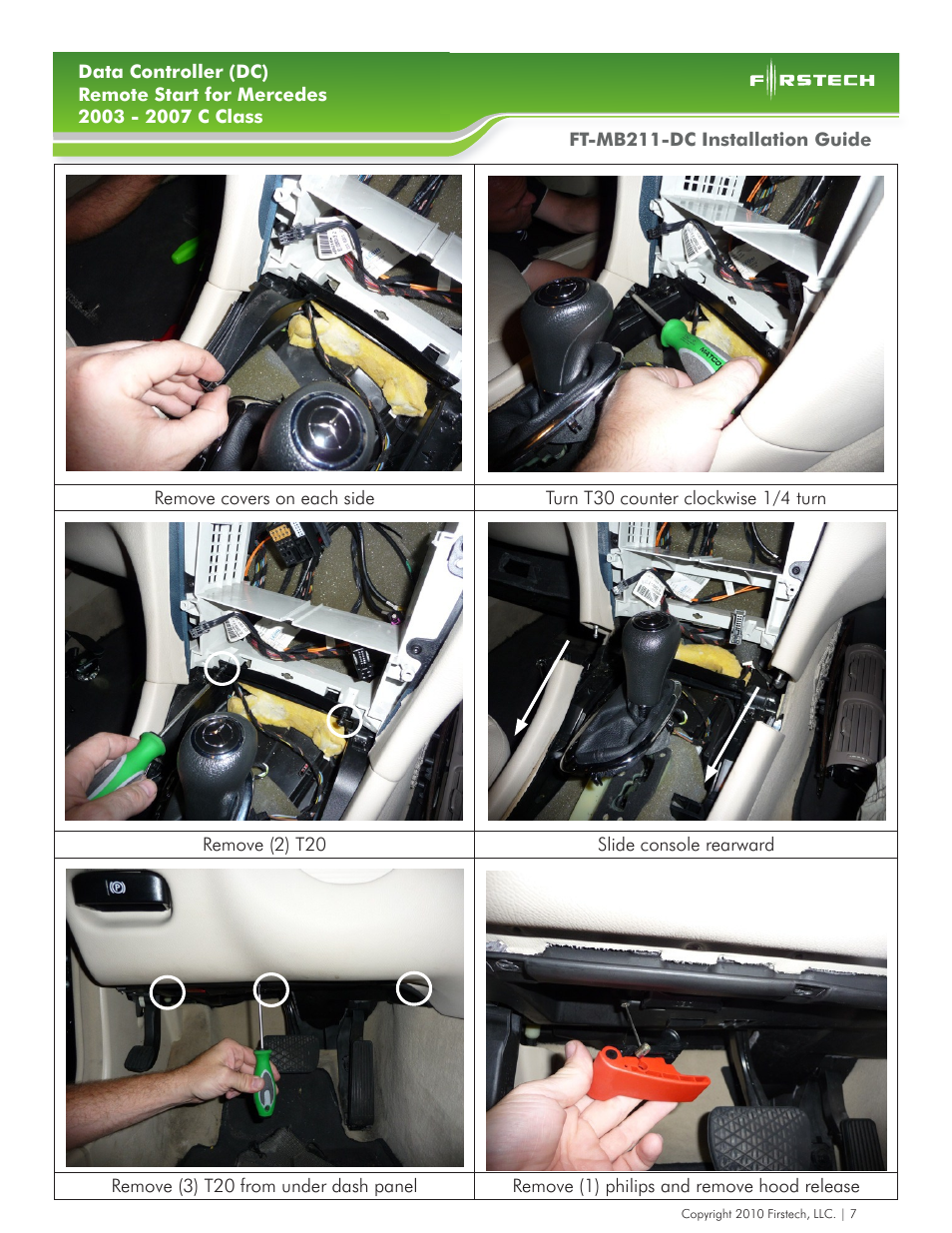 Firstech, LLC. FT-MB211-DC User Manual | Page 7 / 10