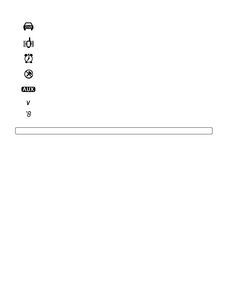 General system functions | Firstech, LLC. P2W900FMR User Manual | Page 10 / 23