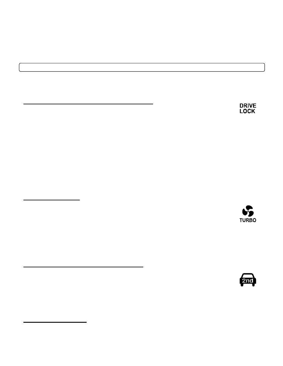 Advanced system functions, Drive lock/ignition controlled door locks, Turbo timer mode | Car mode (multiple vehicle control), Remote alarm clock | Firstech, LLC. P2W900FMR User Manual | Page 14 / 23