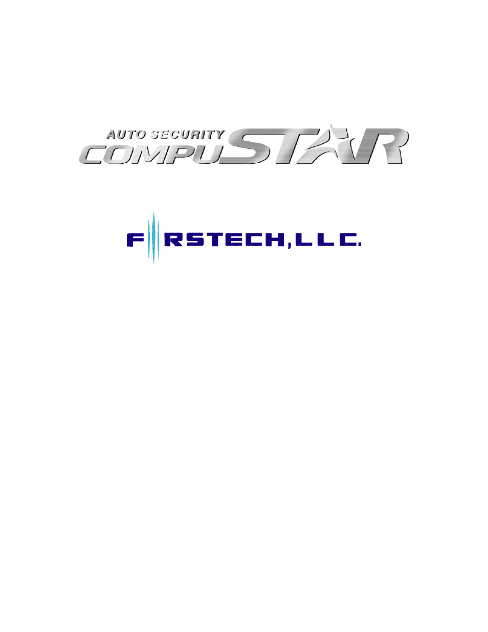 Firstech, LLC. CM4200 User Manual | 80 pages