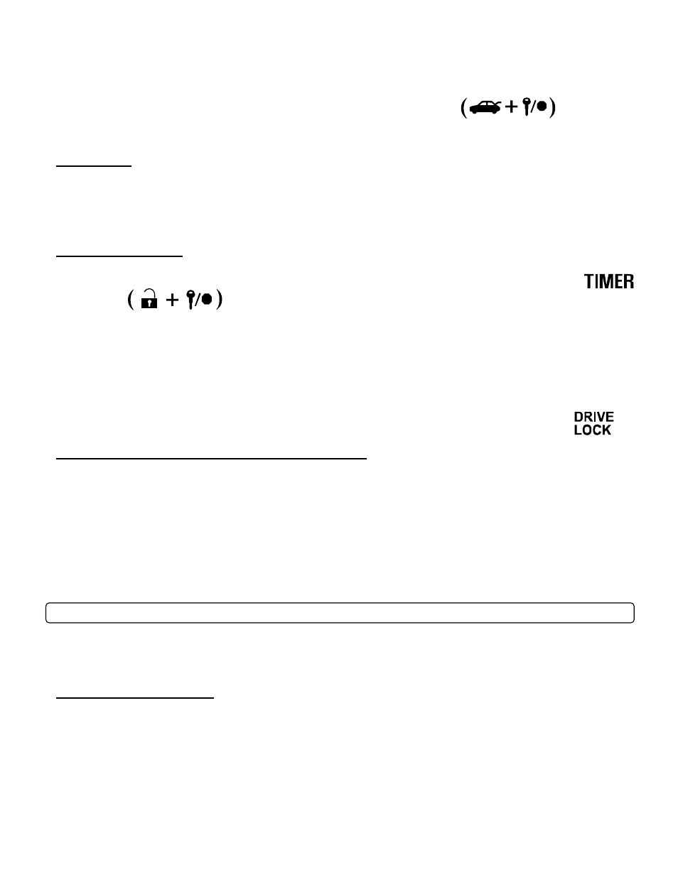 Anti grind, Timer start mode, Remote coding / programming routine(s) | Programming cs-600, Anti grind/starter kill, Drive lock/ignition controlled door locks | Firstech, LLC. CS-600 User Manual | Page 7 / 12