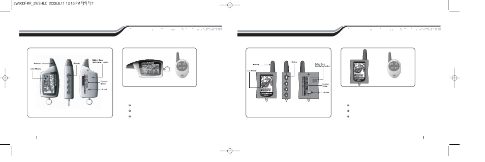 Remote reference | Firstech, LLC. 2W900FMR-2ND-5P User Manual | Page 4 / 22
