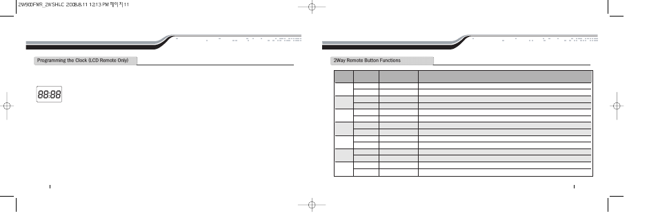 Quick reference | Firstech, LLC. 2W900FMR-2ND-5P User Manual | Page 6 / 22