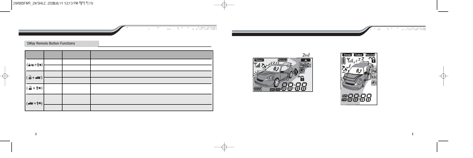 Quick reference | Firstech, LLC. 2W900FMR-2ND-5P User Manual | Page 8 / 22