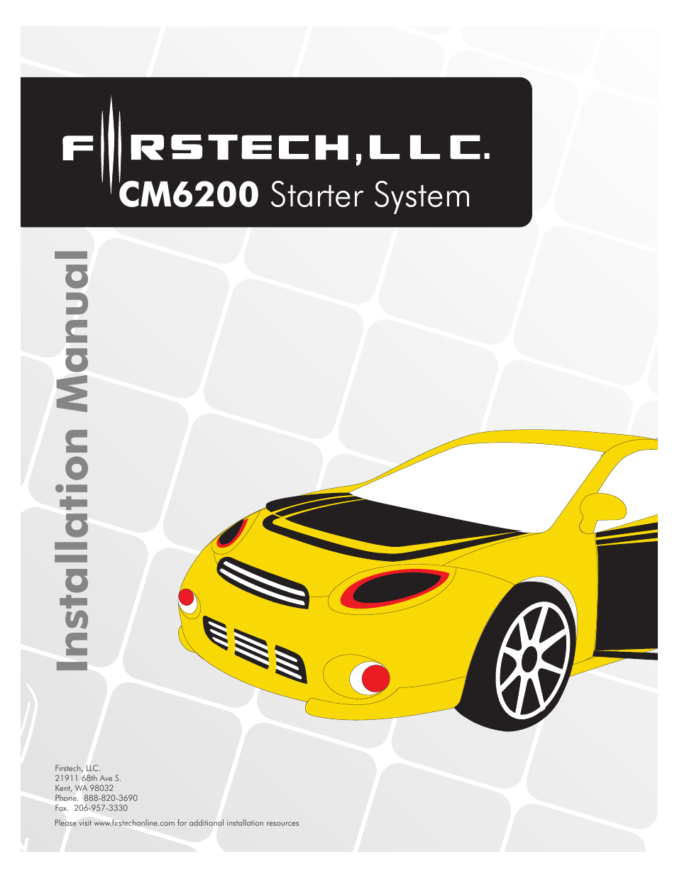 Firstech, LLC. CM6200 User Manual | 33 pages