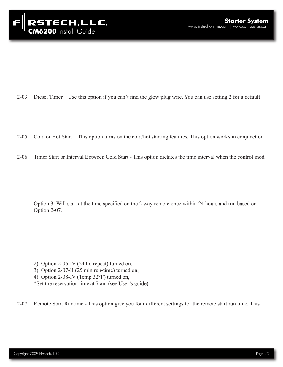 Cm6200 install guide | Firstech, LLC. CM6200 User Manual | Page 23 / 33