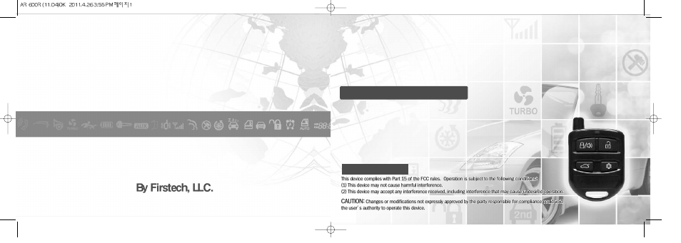 Firstech, LLC. VA5JR260A433 User Manual | 8 pages