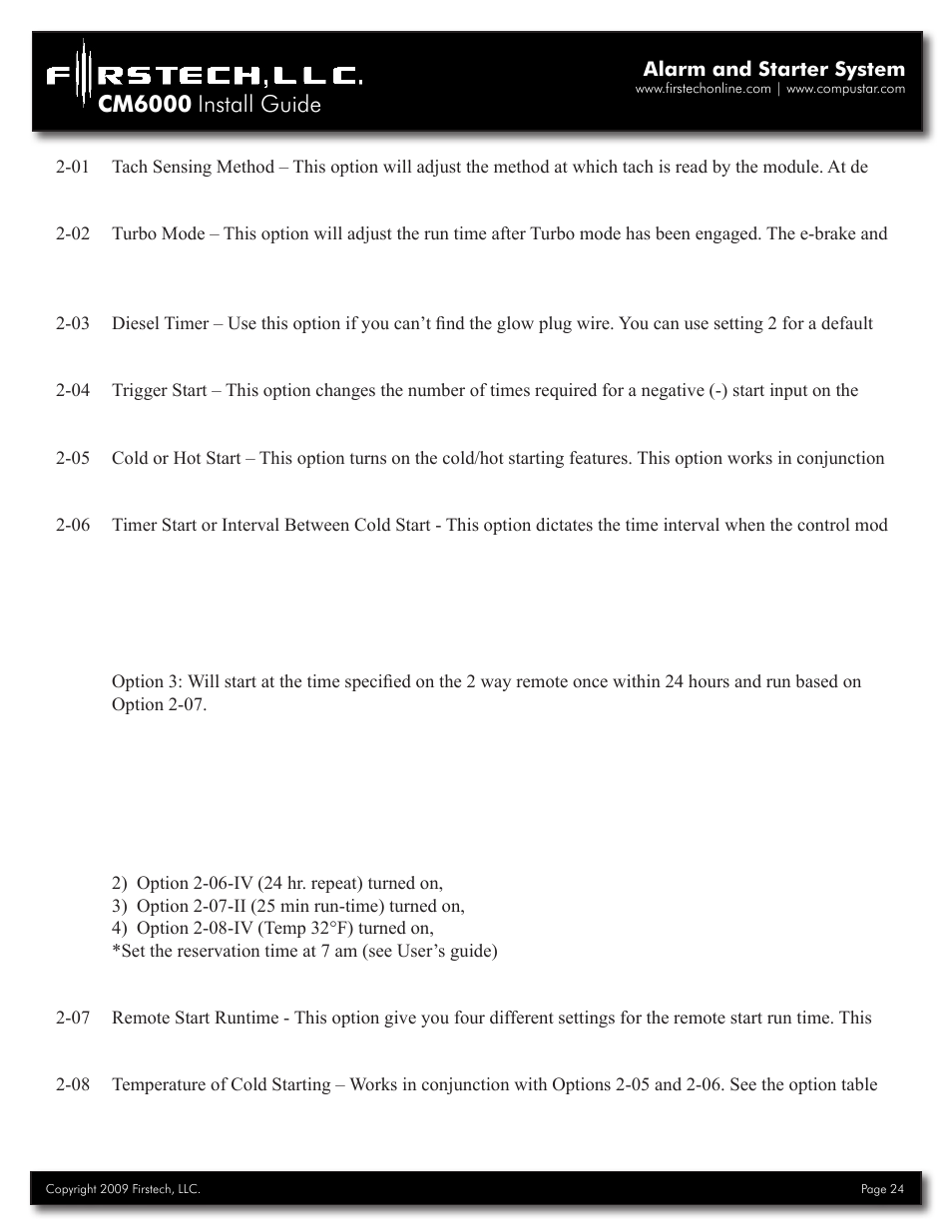 Cm6000 install guide | Firstech, LLC. RF-2W900FM-5PT User Manual | Page 24 / 35