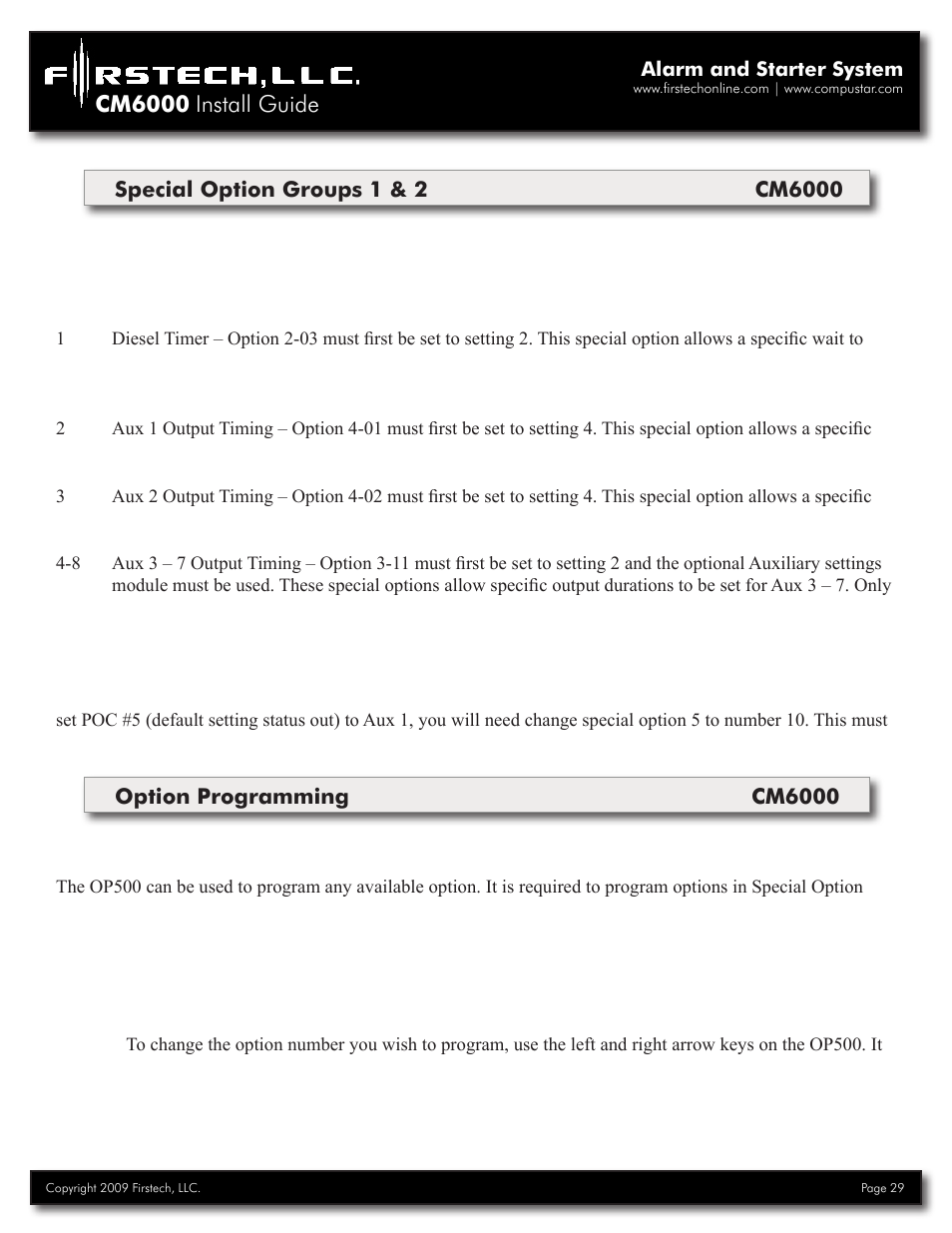 Cm6000 install guide | Firstech, LLC. RF-2W900FM-5PT User Manual | Page 29 / 35