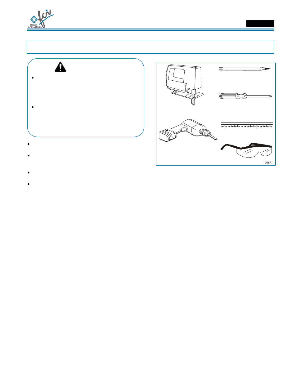 Manual de instalación, Instalación de la placa de cocción, Advertencia | FCI Home Appliances ECCB 30" User Manual | Page 32 / 40